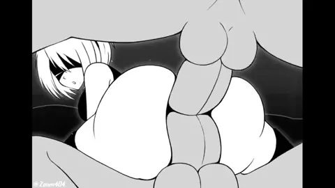 Yorah 2B Double Anal Creampie [Zonen404]
