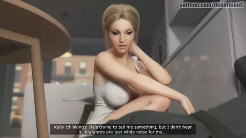 Kelly The Cheating Housewife Episode 1 [Doberman Studio]