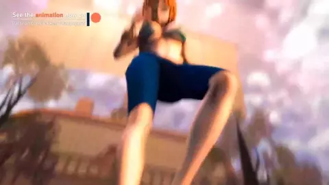Nami steps on you (One Piece)