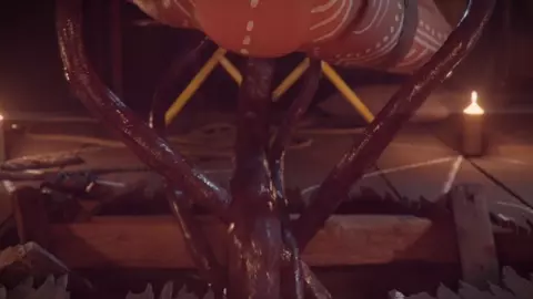 Lara Croft Bondage Tentacle Show [Wildeer Studio][Sound]