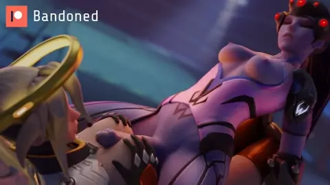 Mercy paizuri for futanari Widowmaker (Overwatch)