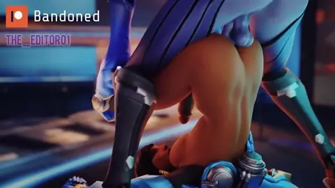 Widowmaker futanari fucking Pharah (Overwatch)