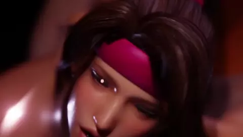 Jessie Rasberry fucking Cloud (full video) (Final Fantasy)
