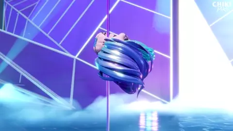 K/DA Seraphine POLE DANCE