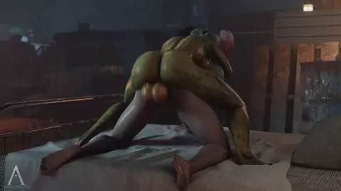 Harley Quinn And Poison Ivy Doggystyle [Amazonium]
