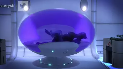 Liara's after dinner date, Nightcap. (blacked) [Currysfm}
