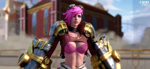 Vi + Caitlyn Lesbian