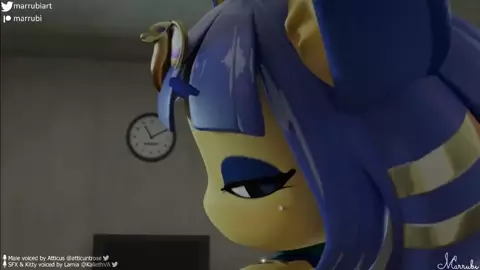 Ankha Reverse Cowgirl POV - Marrubi