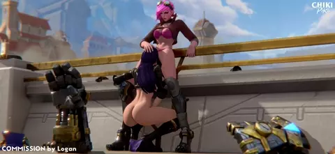 Vi + Caitlyn Lesbian