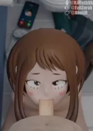 Ochaco cheating on Deku [NTR]