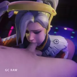 Mercy Sweet Blowjob in the Park