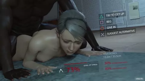 Kara gets prone boned, into a crucial decision. (blacked) [Vekkte]