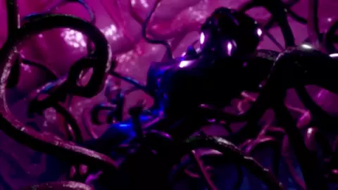 Tentacle Hell Armored Female Warrior