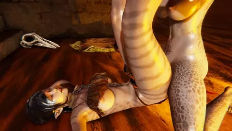 Futa Dragon Girl X Slave Elf 60Fps [SDK]