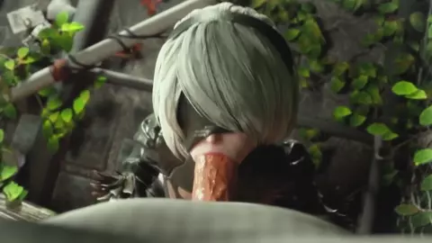 Yorah 2B Blowjob [Kaogum]