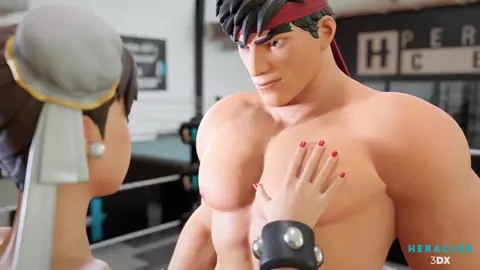 Chun-li in a new adventure in the ring - Heracles3DX