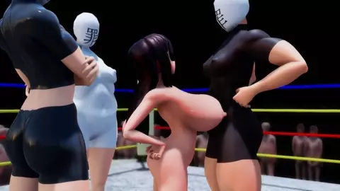 Underground women's fighting arena