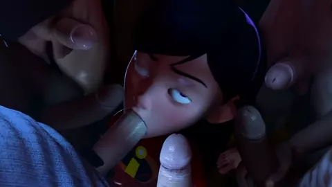 Violet Parr - Blowbang [Niisath]