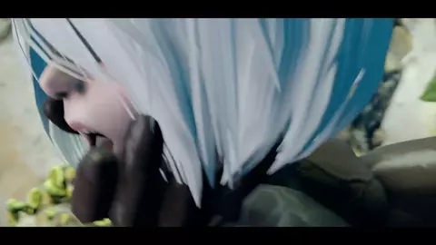 2B's Jungle love Doggystyle. (blacked) [KaminaKirei]