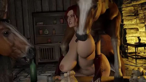 Triss Merigold Fucking Horses [TheNewVice]