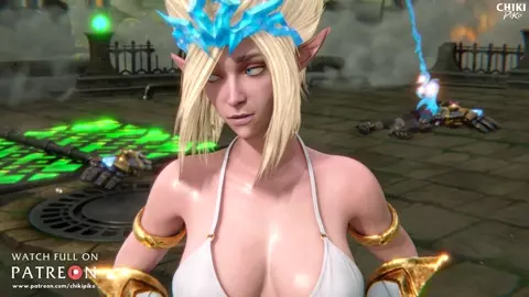 Janna was blackmailed to blowjob