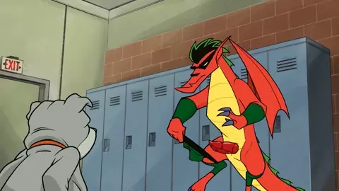 Fu Dog And Jake Long [Hammytoy]