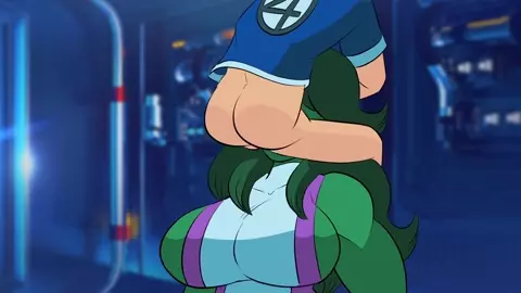 Humping She-Hulks Face [Funsexydragonball]