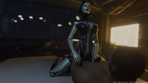 Edi And Shepard [4K][SavageCabbage]