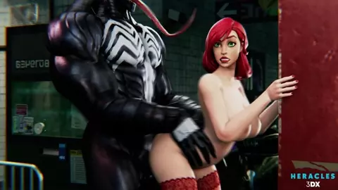 Venom found Mary Jane Watson alone.
