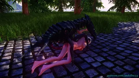 2B challenges insectoid monster