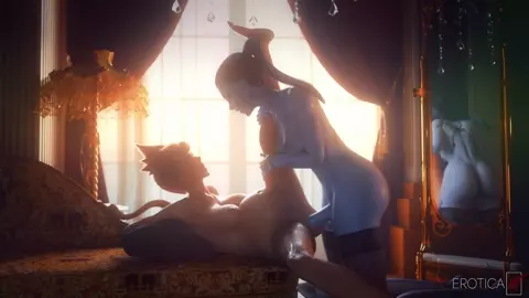 Widowmaker And Tracer Preggo [Futa][VGerotica]