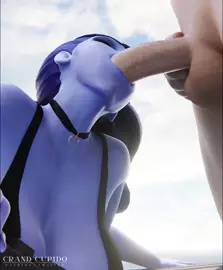Widowmaker using her mouth like a pro