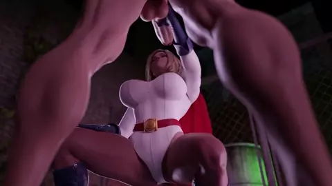Power Girl Handels A Massive Cock [Sound][White][Lecherix]