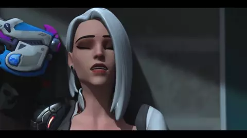 D.Va Surprises Ashe [Blacked][Aphy3d]