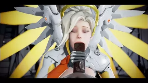 Mercy PoV Blowjob [Aphy3d]