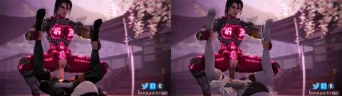 [Bouquetman] Taki vs 2B Part 2 (Split Screen)