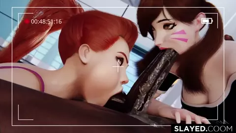 D.va And Brigitte Double Down On Doomfist [4K][Slayed]