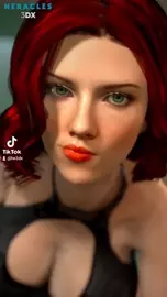 Black Widow posing for you