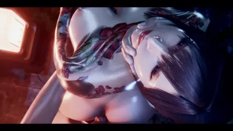 Tifa From Behind [Nude][Megaera]