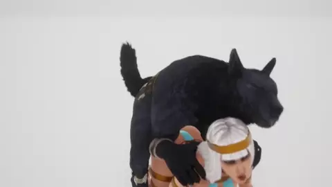 Egyptian x Werewolf