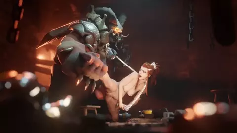 ZMSFM Brigitte and Demon (Pregnant)