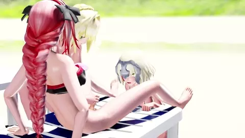 FGO Beach (MMD)