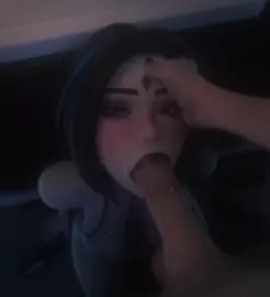 Raven Sucking [Kittyyevil]