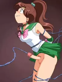 Sailor Jupiter's urethral rape