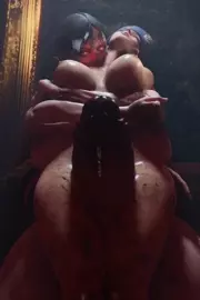 Jill Valentine Thighjob [SFMNEWBIE] [SOUND] [MUSIC]