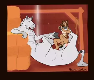 Taur in the barn!