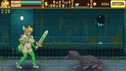Warrior girl Stage 2