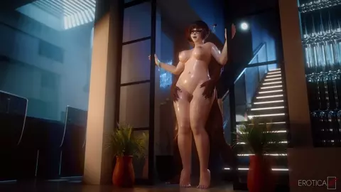 Mei teases her latest BBC Beau (blacked) [VGErotica]