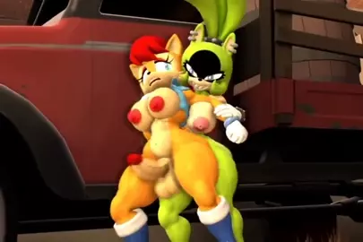 Sally and Surge [blackchaos64]