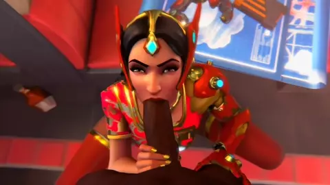symmetra Blowjob [Blacked] [Leeterr]